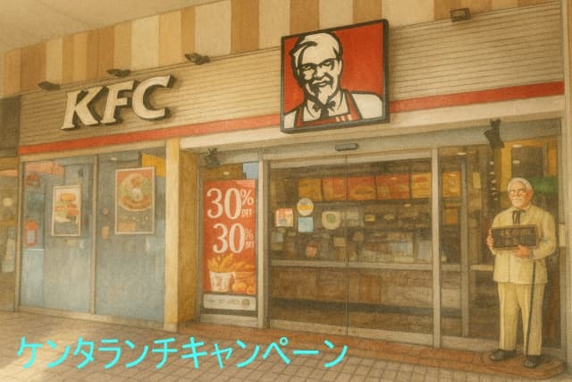KFC55周年の超お得なランチキャンペーン