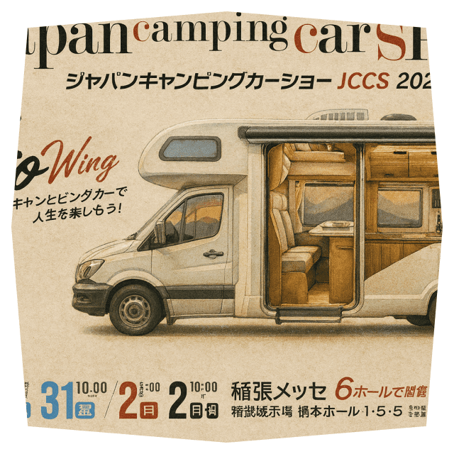 ジャパンキャンピングカーショー2026年