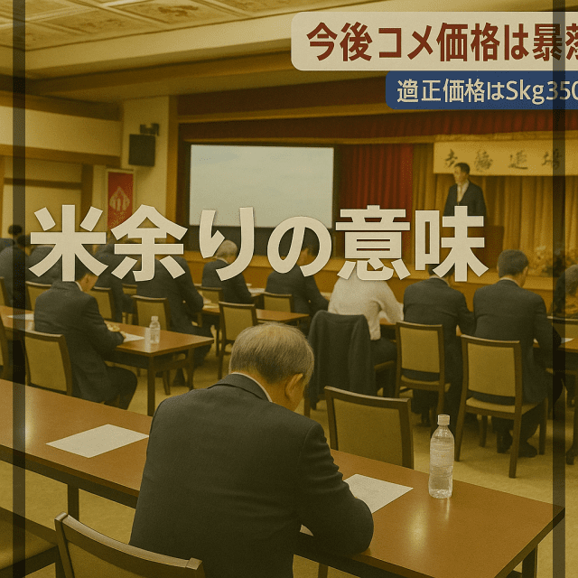 米価格の見とうし