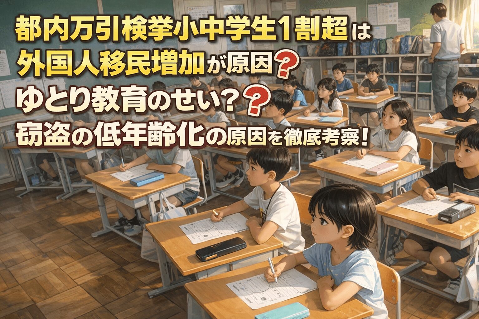 万引き防止教室